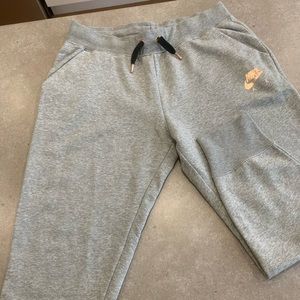 NIKE AIR - grey sweatpants. 3 quarter length. NEVER WORN